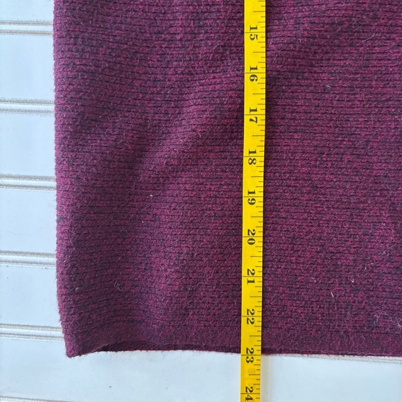 Apt. 9 Women's Crew Neck Sweater - Burgundy - Picture 8 of 8